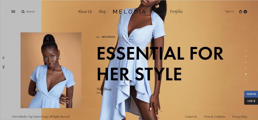 Brand Digital Footprint – Melodia Fashion House