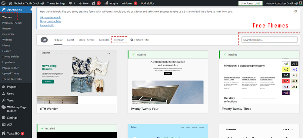 Five Steps to Building a Stunning Website with WordPress -select-Themes - ATO
